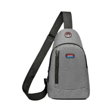 Imagem de Bolsa De Peito Masculina Para Viagem De Negócios, Material De Nylon, F