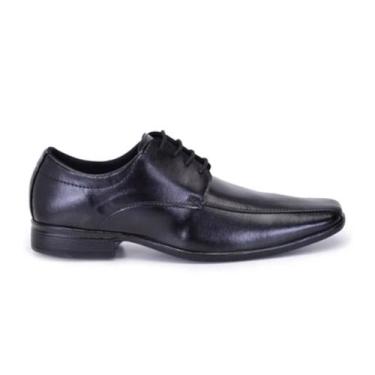 Imagem de Sapato Masculino Adulto Social West Line Preto, Preto, 40