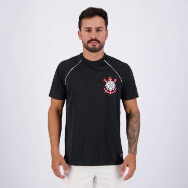 Imagem de Camisa Corinthians Logo Preta-Masculino