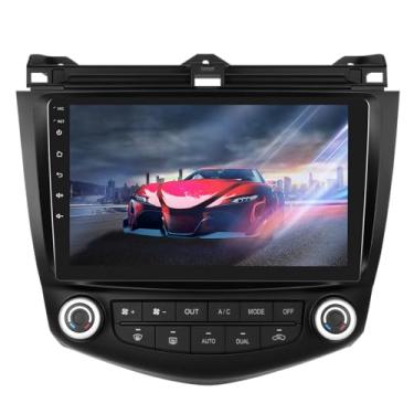 Imagem de Som automotivo Qualcomm de 8 núcleos 4G + 64G para Honda Accord 2003-2007 Android 15 com tela sensível ao toque de 9 polegadas 1280 * 720P IPS Carplay/Android Auto Bluetooth5.1 GPS Dual-Band WiFi