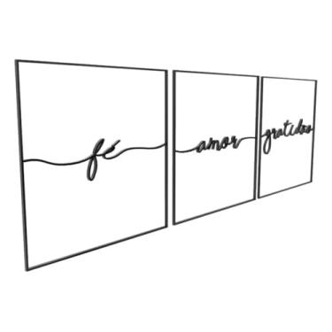 Imagem de Conjunto Kit Quadros Decorativos Para Quarto E Sala Corredor