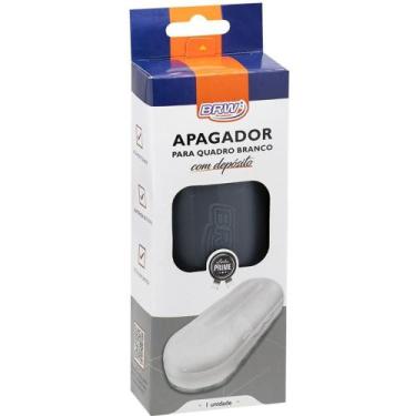 Imagem de Apagador para Quadro Branco com Depósito para Pincel BRW