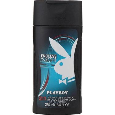 Imagem de Shampoo Masculino Playboy Endless Night & Gel De Banho 250 Ml