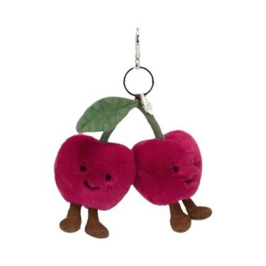 Imagem de Chaveiro De Cereja Fofo Para Meninas, Pingente Divertido De Boneca, Ac