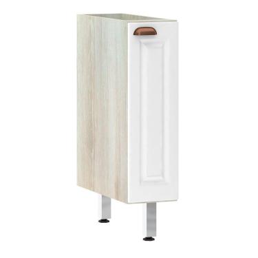 Imagem de Balcão De Cozinha S/ Tampo 20cm 1 Porta Agatha Legno Crema