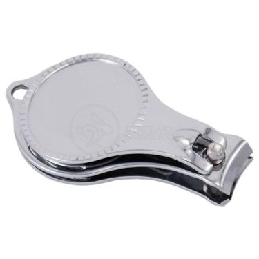 Imagem de Cortador Unha Com Lixa Aço Inox Abridor Garrafa Redondo