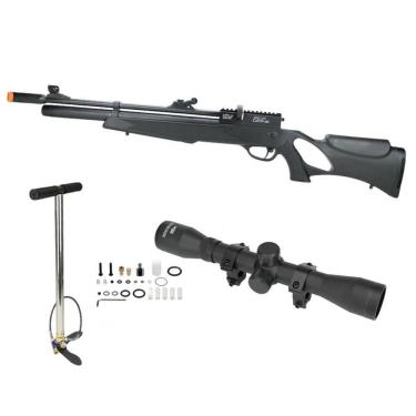Imagem de Carabina Pressão Pcp Rossi Dione 5.5 + Bomba + Luneta 4x32