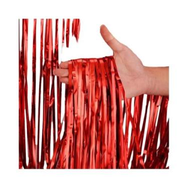 Imagem de Cortinas De Franjas De Papel Metálico Para Decoração De Aniversário, F