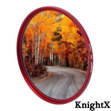 Imagem de Protetor De Lente Com Filtro UV Vermelho Para Fuji, Sony, Canon, Acess