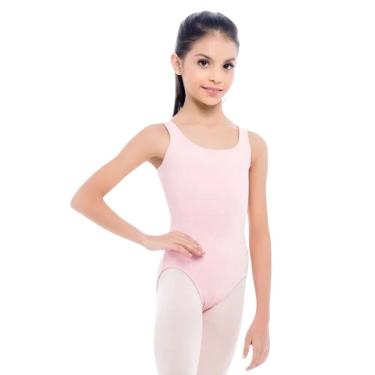 Imagem de Collant Infantil Ballet Menina Regata Bailarina Body SóDança-Feminino