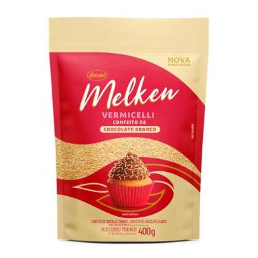 Imagem de Vermicelli Chocolate Branco Melken - 400g Harald - Rizzo