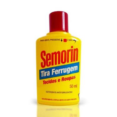 Imagem de Tira Ferrugem Semorim 50ml Ideal para Tecidos e Roupas