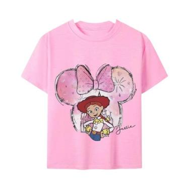 Imagem de Camiseta De Verão Toy Story Jessie Para Crianças E Adultos, Casual Ove