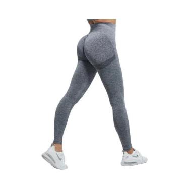 Imagem de Leggings De Cintura Alta Para Mulheres, Efeito Push Up, Jeggings Para 