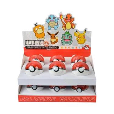 Imagem de Figuras De Anime Pokémon Gengar Bulbasaur Sylveon Em Miniatura Em Bola