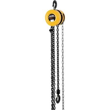 Imagem de Talha Manual 1 Ton Vonder com Corrente 5 Metros e Gancho