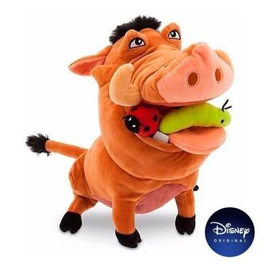 Imagem de Pelúcia Pumba Rei Leão Disney - Disney Original - 1 Un - Rizzo