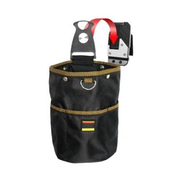 Imagem de Bolsa De Ferramentas Rotativa De Pendurar Rápido Em Tecido Oxford Com 