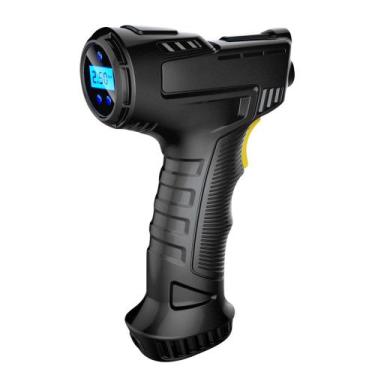 Imagem de Compressor de ar para carro 120W portátil com display digital - USB re