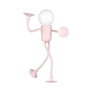 Imagem de Luminária Noturna Em Forma De Atleta, Mini Lâmpada De Mesa, Alimentada