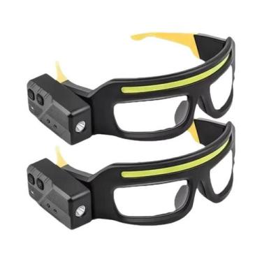 Imagem de Lanterna De Cabeça Rotativa À Prova d'Água Com Controle Por Gestos De 