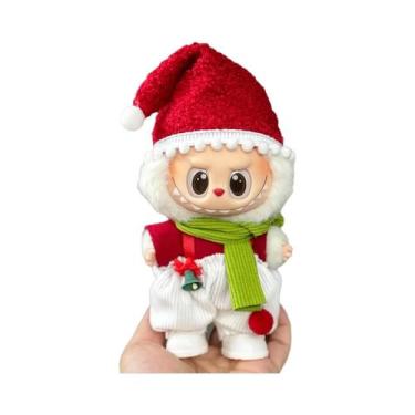 Imagem de Conjunto De Natal Labubu Com Roupa Vermelha Para Bonecas V1 V2 V3 - Pr