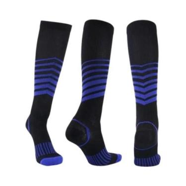 Imagem de Meias De Compressão Pretas Para Varizes, Uso Médico, Enfermagem E Espo