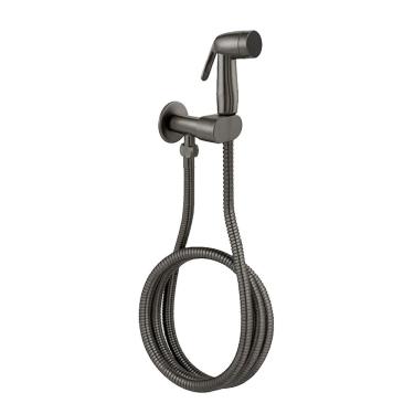 Imagem de Ducha Higiênica para Banheiro com Acabamento Grafite Escovado DP5010