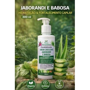 Imagem de Condicionador Natural Antiquebra Jaborandi e Babosa 300ml  Cabelos Mai