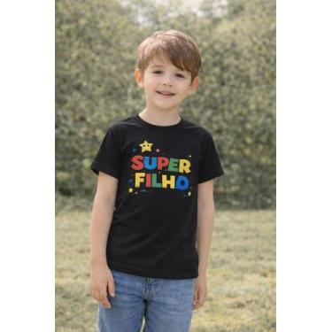 Imagem de Camisas Infantil Super Filho e Filha O Presente Ideal - Centopeia Baby