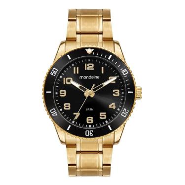 Imagem de Relogio Mondaine Masculino Ref: 33025gpmvde1 Casual Dourado