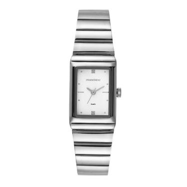 Imagem de Relogio Mondaine Feminino Ref: 99851l0mvne2 Retangular Prateado