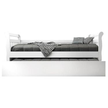 Imagem de Bicama Babá Júlia Branco Brilho - Carolina