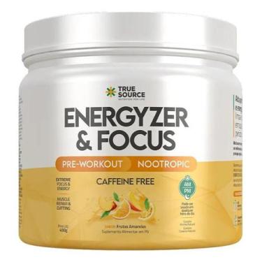 Imagem de Energyzer & Focus True Source Pré-treino Foco E Energia Sabo - Congrat