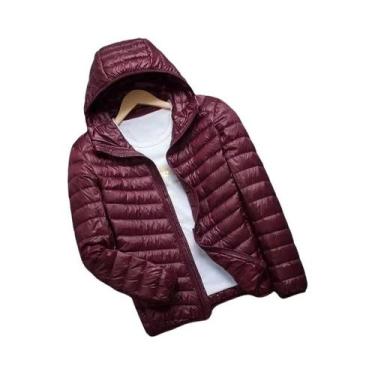 Imagem de Masculino 0-10  Jaqueta De Inverno Ultra Leve Com Capuz De Penas De Pa