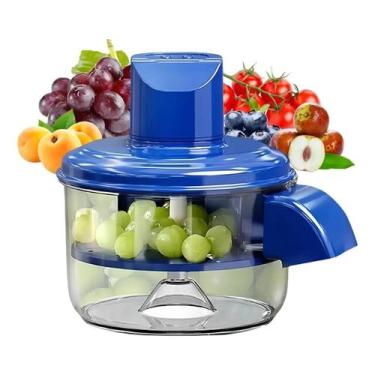 Imagem de Descascador Elétrico Automatico Portátil Cozinha Descascar Alho Uvas F