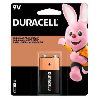 Imagem de Bateria Alcalina 9v Mn1604 (com 1 Pilha) Duracell