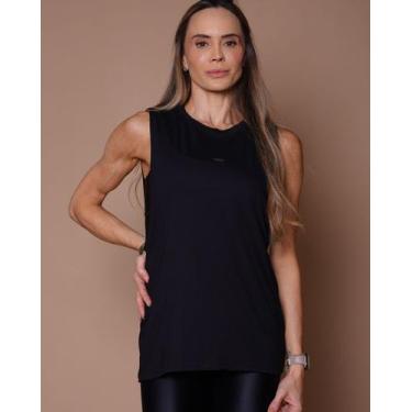 Imagem de Regata Longflow VL You - YouSports, Preto, M