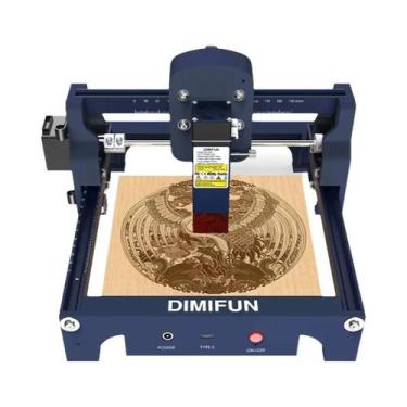 Imagem de Máquina De Gravação a Laser CNC Portátil Mini 2.5/4.5W Com Luz Azul E 