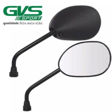 Imagem de Espelho Retrovisor Biz 125 Haste Preto (Par) - GVS