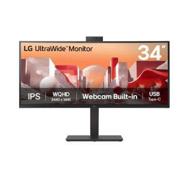 Imagem de Monitor Curvo LG 34 UltraWide 60Hz IPS 5ms HDMI DP 34BA85QEB.AWZM