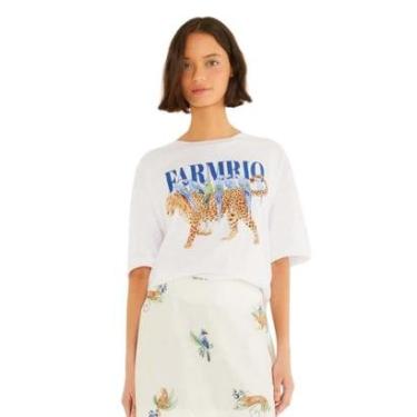 Imagem de Tshirt Farm Rio Ampla Onça Pássaros-Feminino