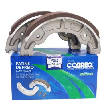Imagem de Lona de Freio Traseira Biz 100 Biz 125 Pop 110 Pop 100 Bros 125 Bros 1