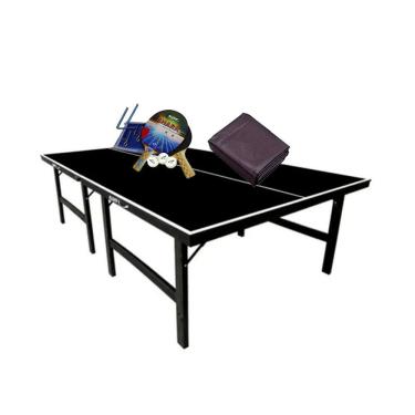 Imagem de MESA PING PONG COR PRETA MDP 15mm 1010 KLOPF + KIT Completo 5031 + Capa