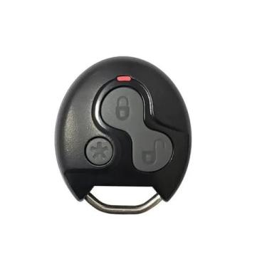 Imagem de Controle Alarme Automotivo Olimpus  Led Vermelho Completo Com Bateria 
