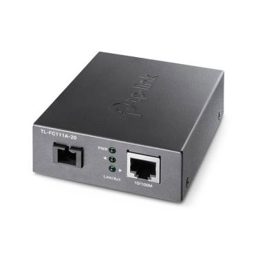 Imagem de Conversor de Mídia WDM 10-100 Mbps TL-FC111A-20 Porta RJ45 e Fibra SC Até 20 Km TP-Link