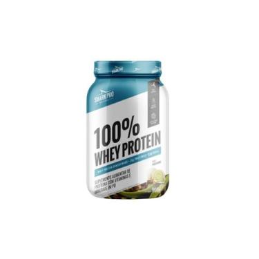 Imagem de 100% whey protein pistache pote 900g - SHARK PRÓ