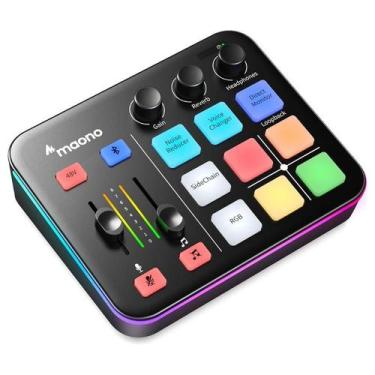 Imagem de Mesa De Som Maono Caster G1 Neo RGB USB/Bluetooth 20Hz-20kHz - G1 Neo