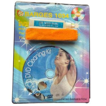 Imagem de Kit Limpa Lente Cleaner Limpeza Dvd/cd/blu-ray/game