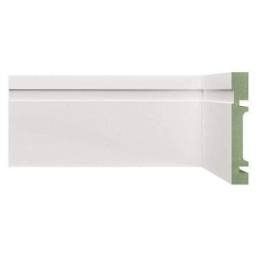 Imagem de Rodapé MDF Frisado 10cm x 2,40m 1002 Moldufama